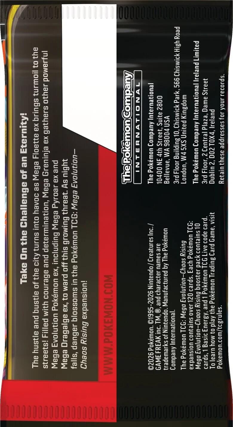 Chaos Rising Booster Pack - Shop at mousebows