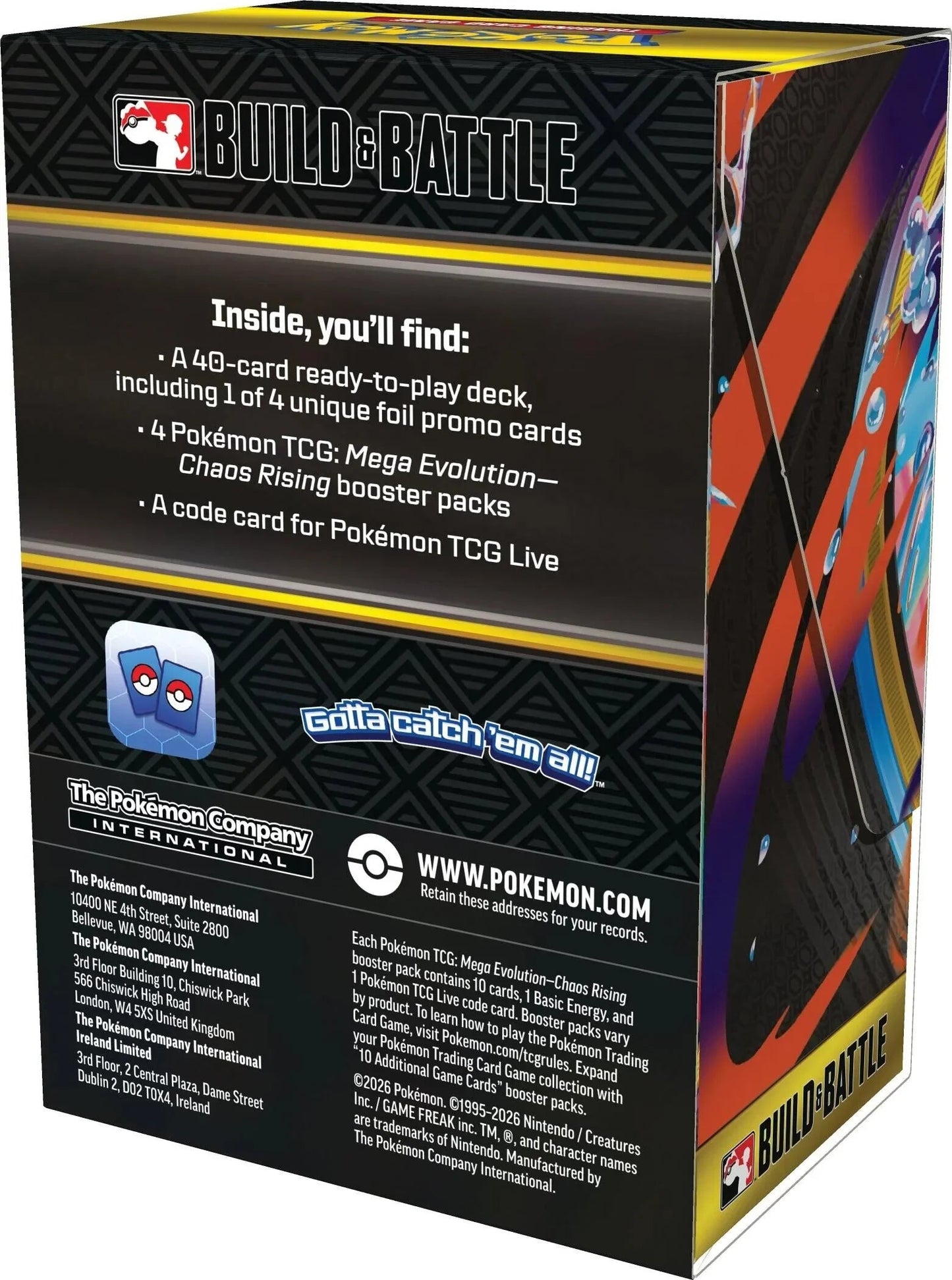 Mega Evolution: Chaos Rising Build & Battle Box - Shop at mousebows