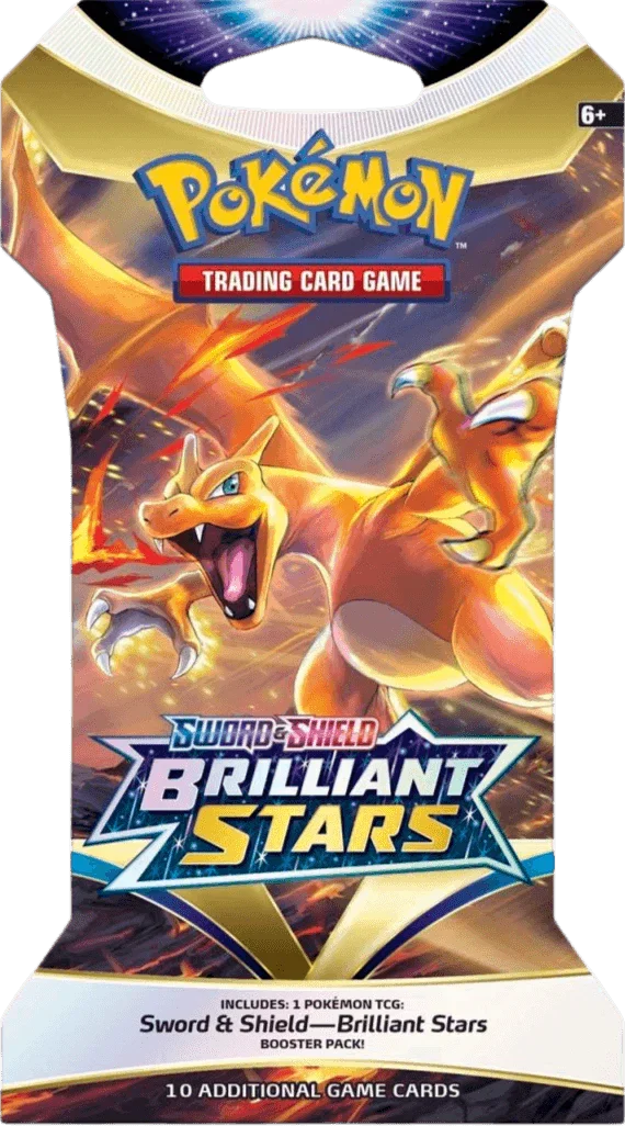 Sword & Shield: Brilliant Stars - Sleeved Booster Pack - Shop at mousebows