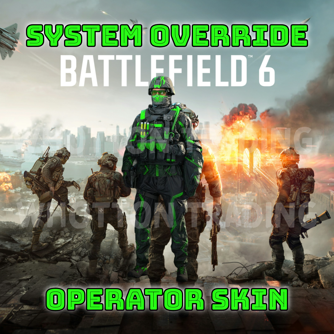 Battlefield 6 System Override Skin Code | Rare Operator DLC | Exclusive Battlefield 6 Reward