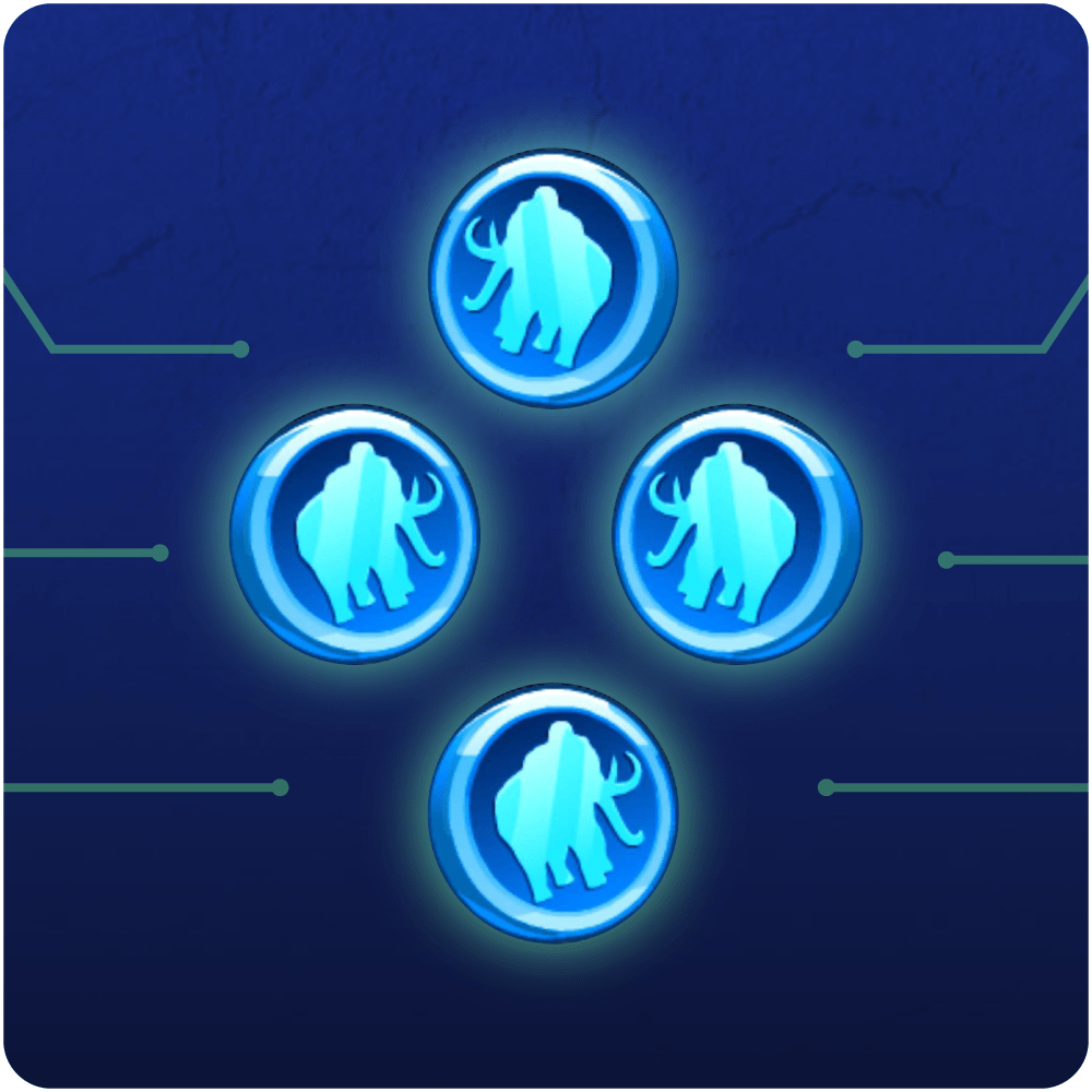 1000 Mammoth Coins
