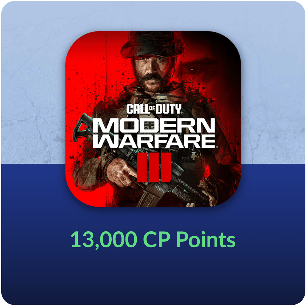 13000 CP Points