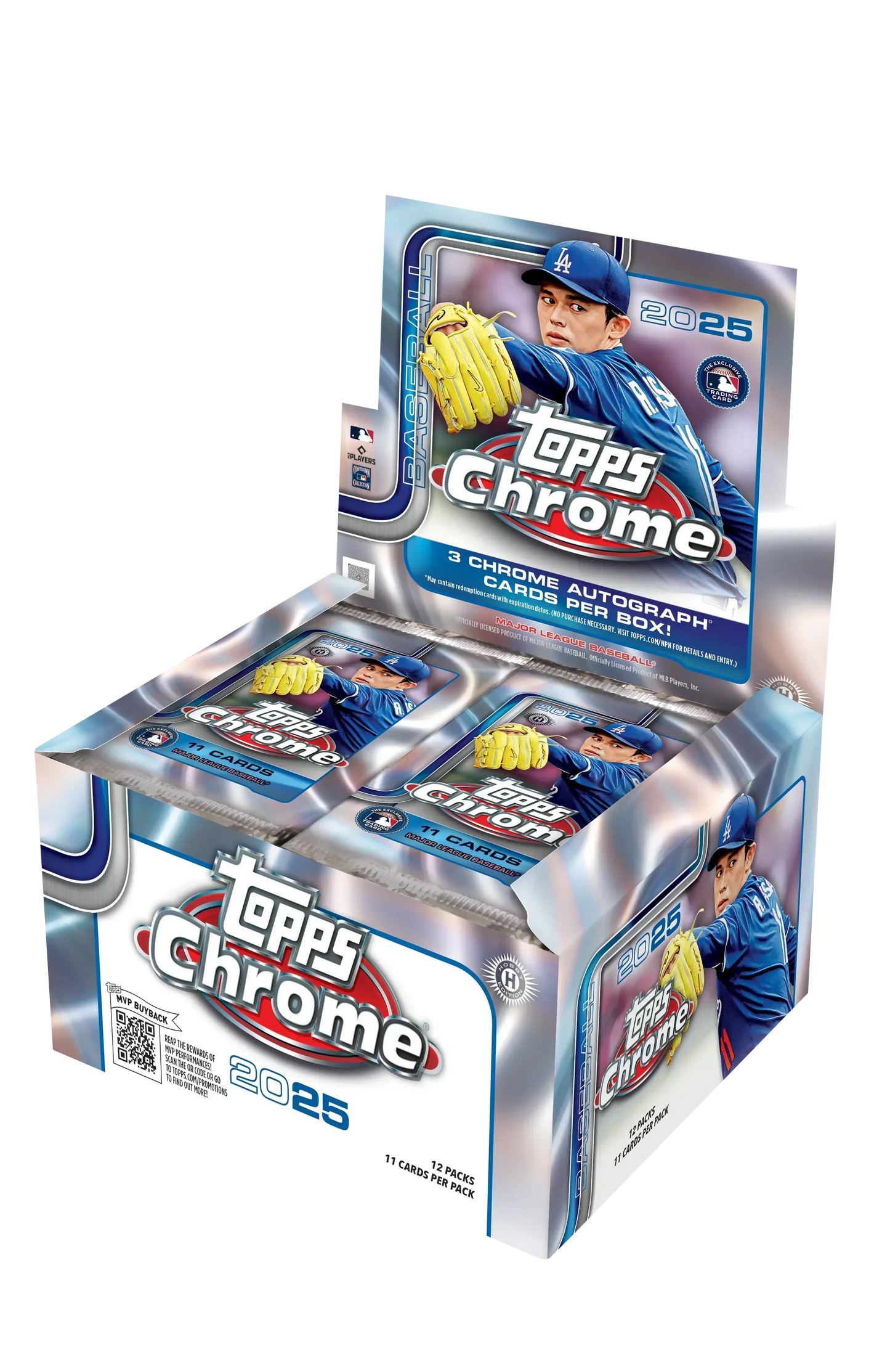 2025 Topps Chrome® Baseball - Hobby Jumbo Box - Shop at mousebows
