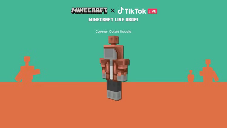 Minecraft Java & Bedrock Edition - Copper Core Twitch Skin DLC PC CD Key (Instant Digital Unlock)