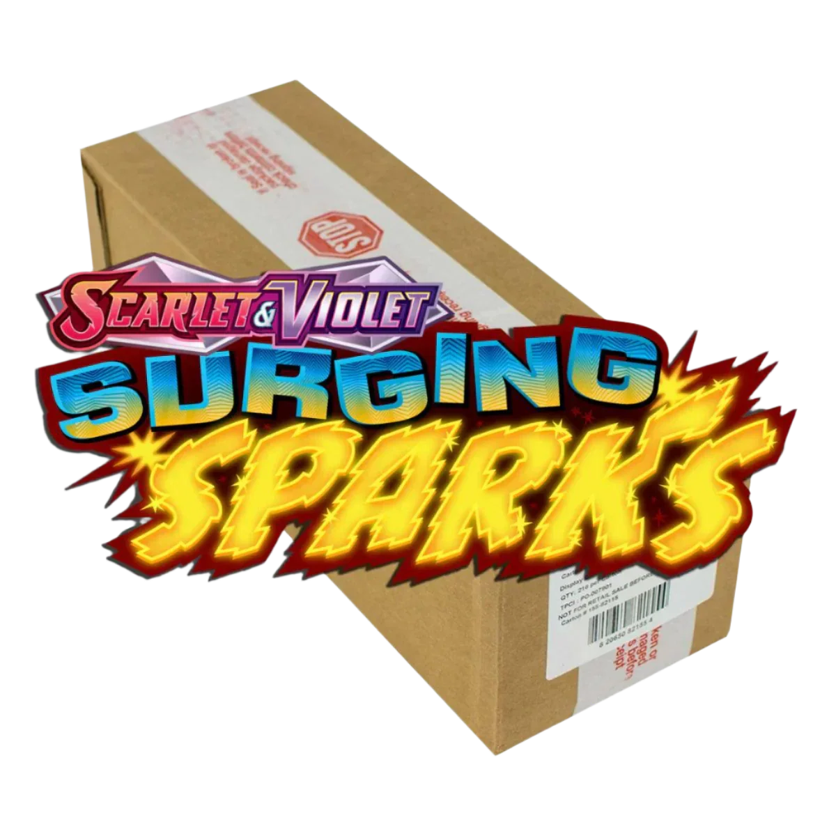 Scarlet & Violet: Surging Sparks - Booster Box Case - Shop at mousebows