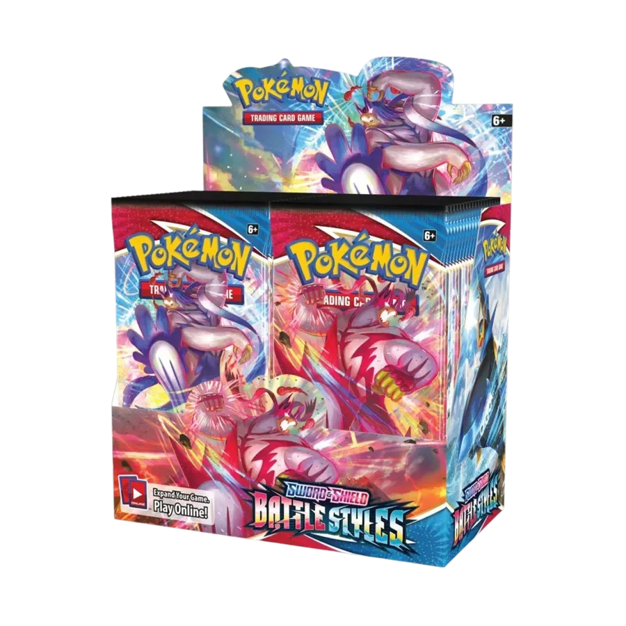 Pokemon TCG: Battle Styles Booster Box - Shop at mousebows