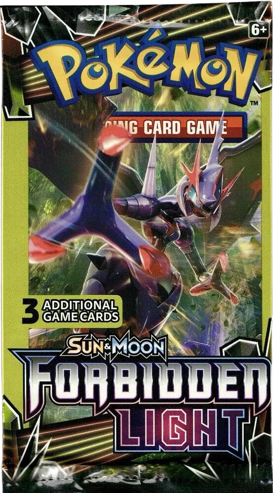 Sun & Moon: Forbidden Light - 3-Card Booster Pack - Shop at mousebows