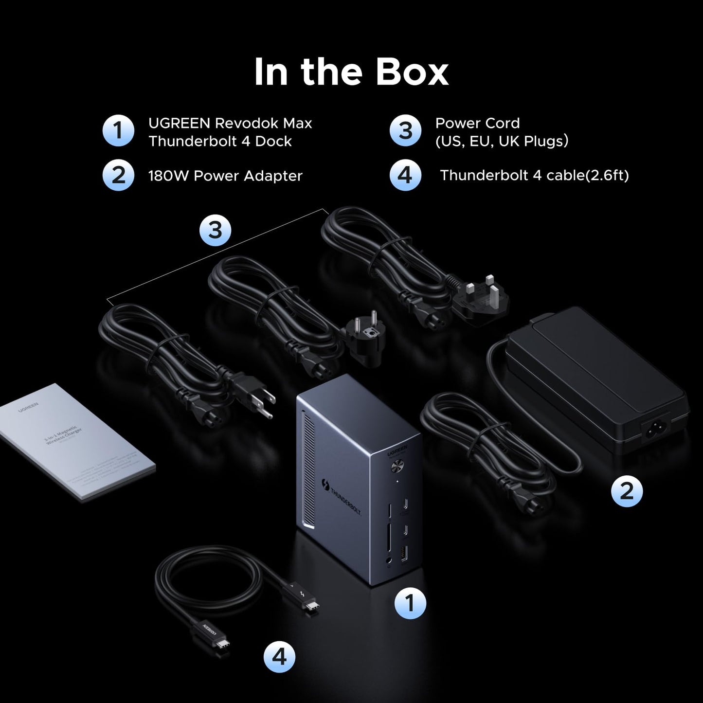 mousebows 13-in-1 Thunderbolt 4 Docking Station