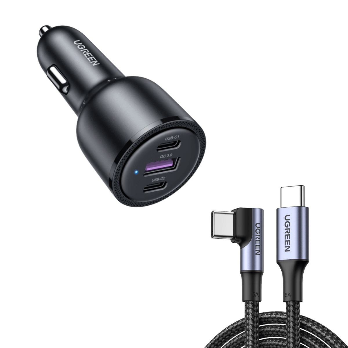 mousebows 69W USB C Car Charger