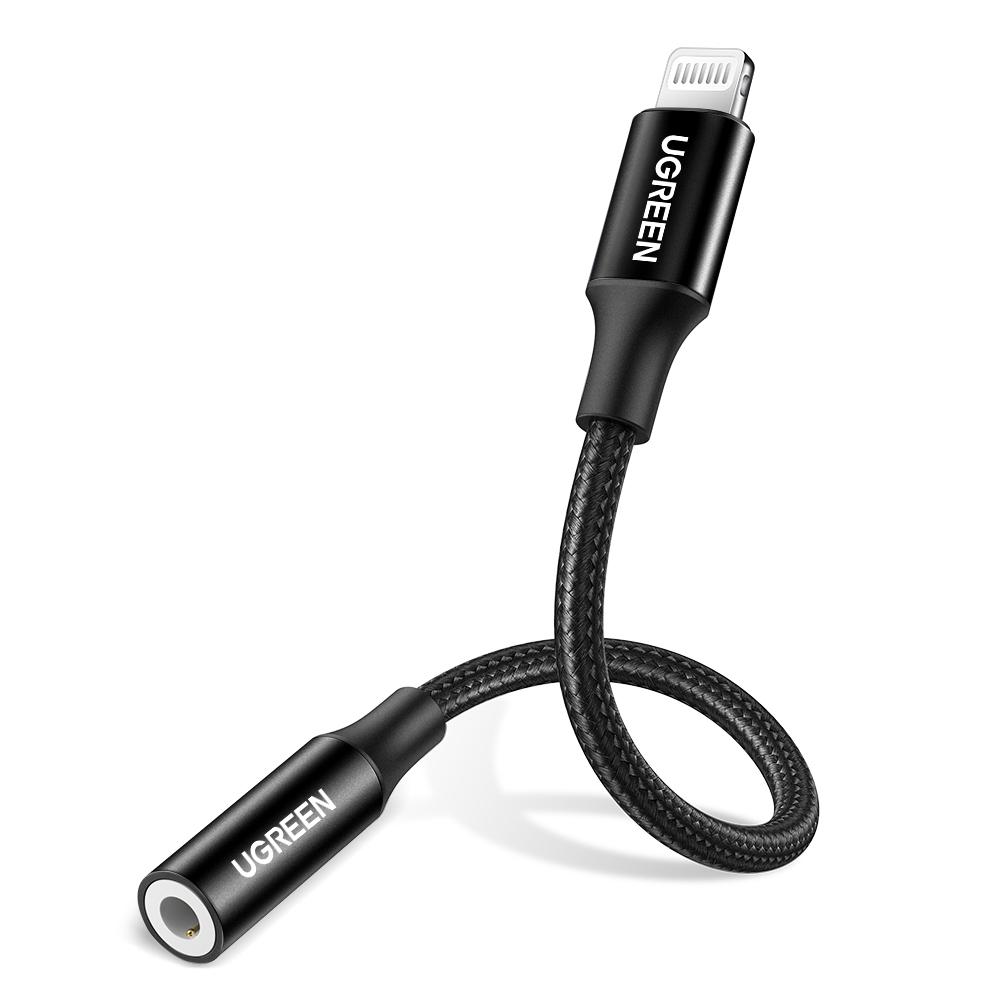 mousebows Lightning to 3.5mm Adapter Apple MFi Certified