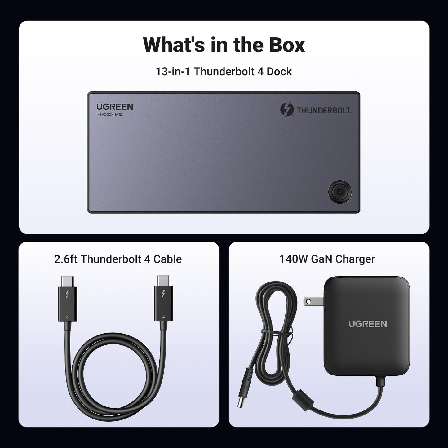 mousebows Revodok Max 13-in-1 Thunderbolt 4 Docking Station