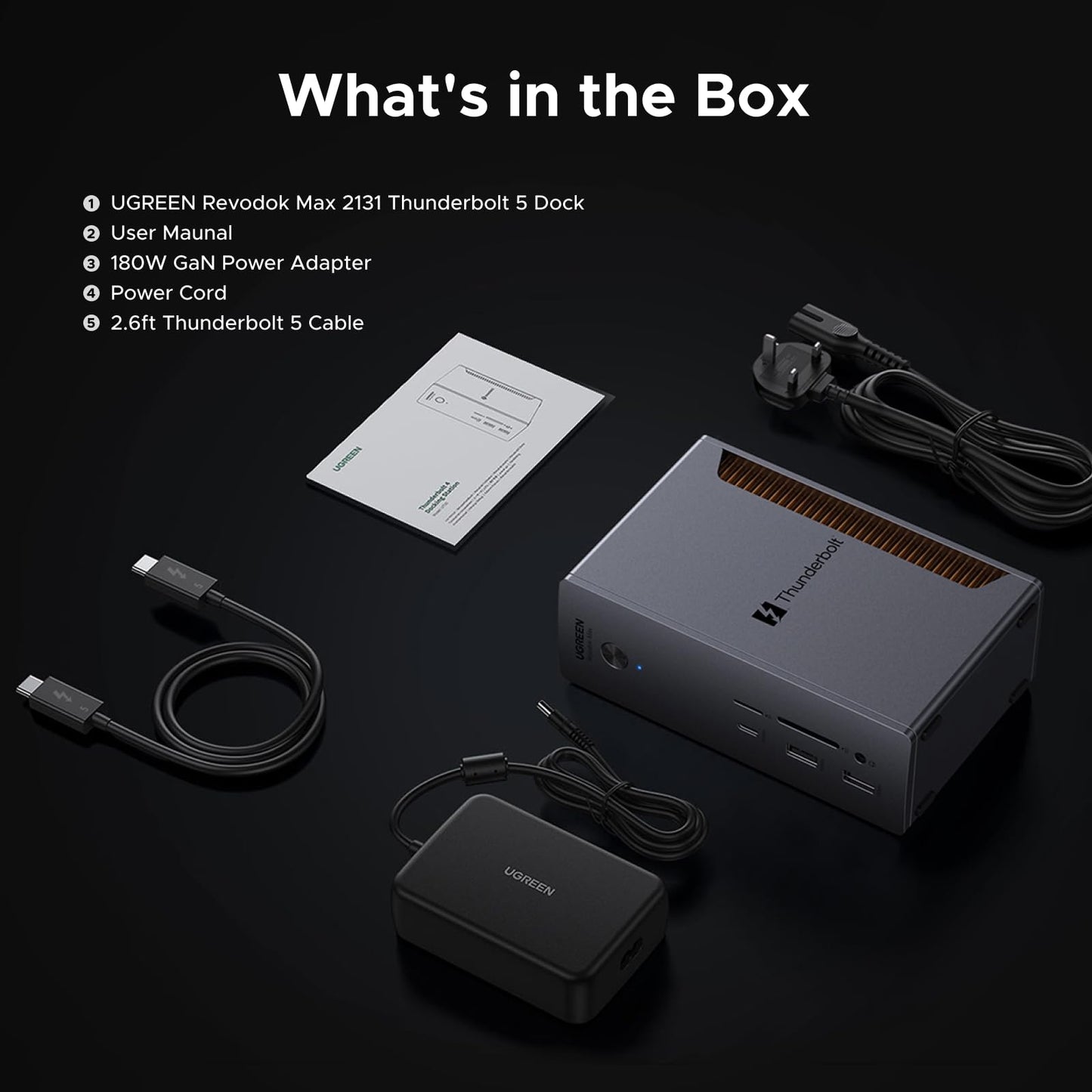 mousebows Revodok Max Thunderbolt 5 Docking Station