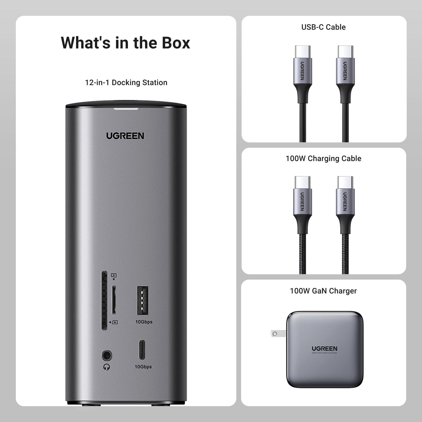 mousebows Revodok Pro 12-in-1 Docking Station with 8K HDMI