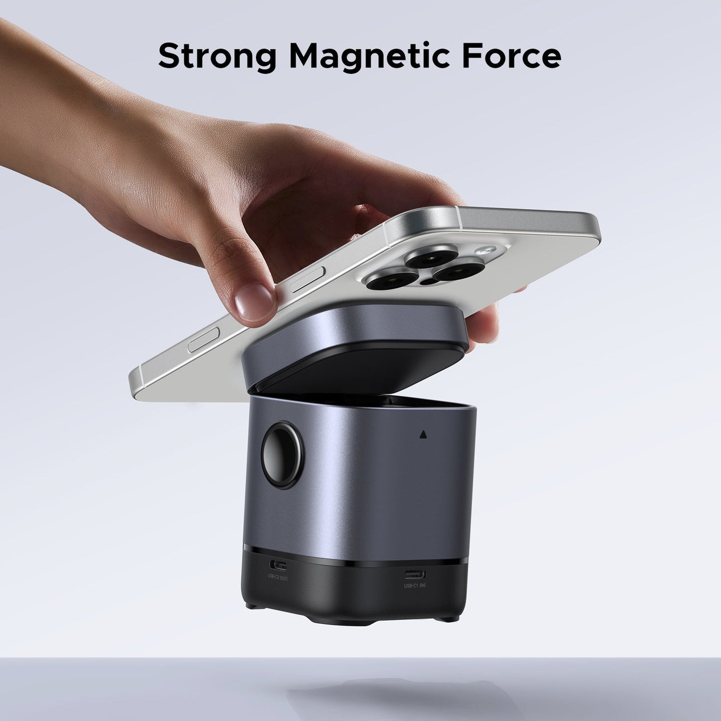 mousebows Uno 2-in-1 Magnetic Wireless Charger 15W