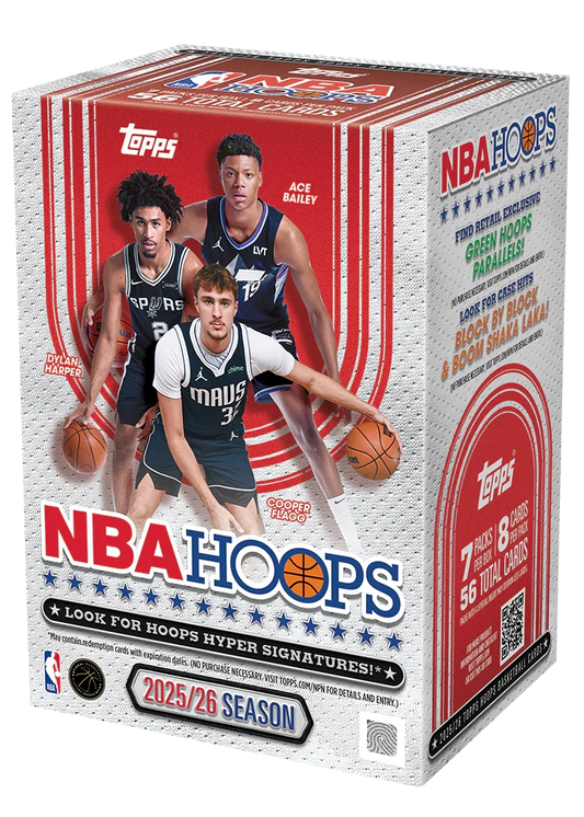 2025/26 Topps NBA Hoops - Value Box - Shop at mousebows