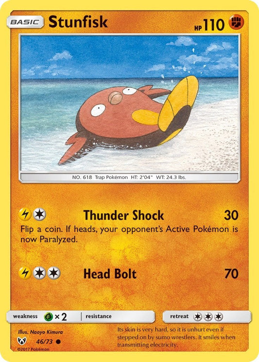 Stunfisk (46/73) [Sun & Moon: Shining Legends] - Shop at mousebows