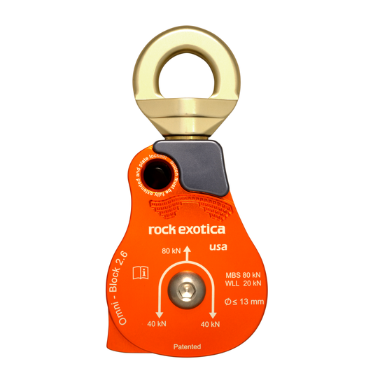 Omni Block 2.6 Single Swivel Pulley