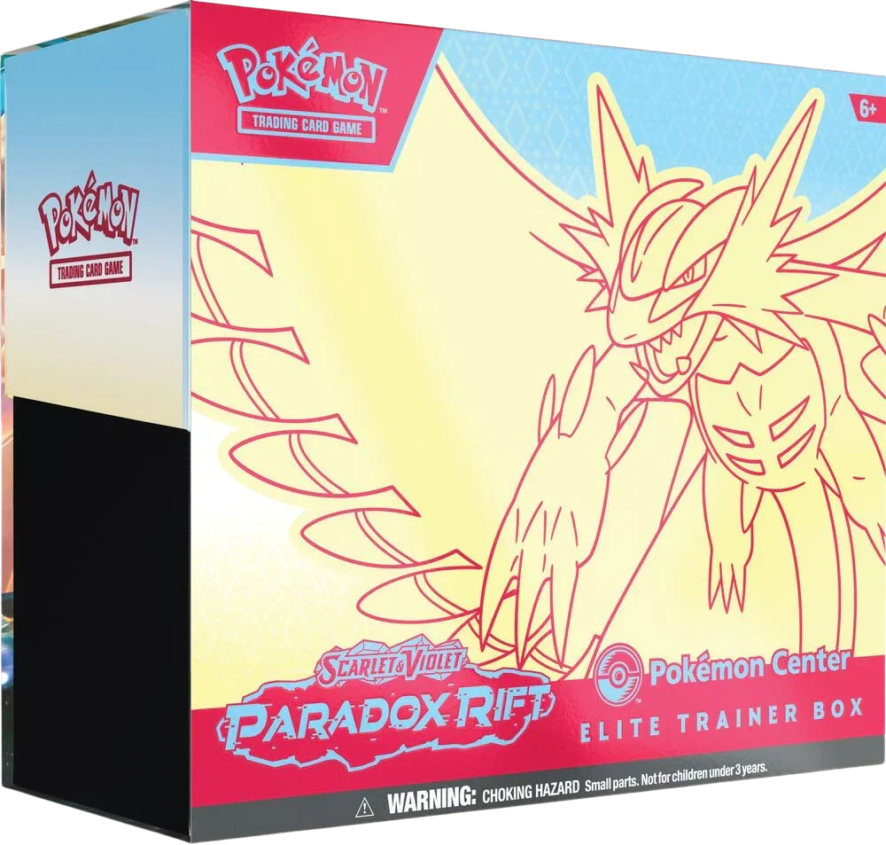 Scarlet & Violet: Paradox Rift - Elite Trainer Box (Roaring Moon) (Pokemon Center Exclusive) - Shop at mousebows