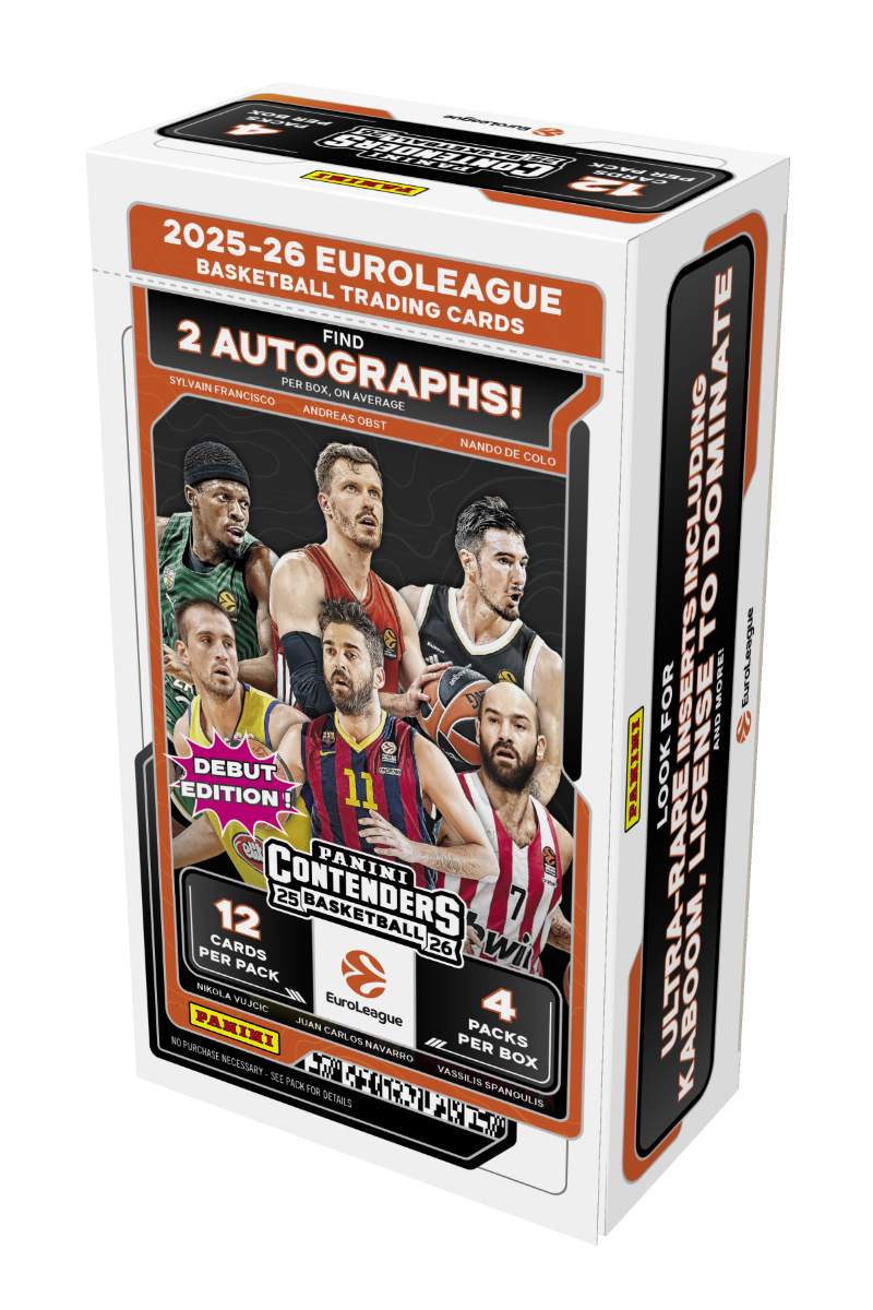 2025-26 Panini Contenders EuroLeague - Hobby Box - Shop at mousebows