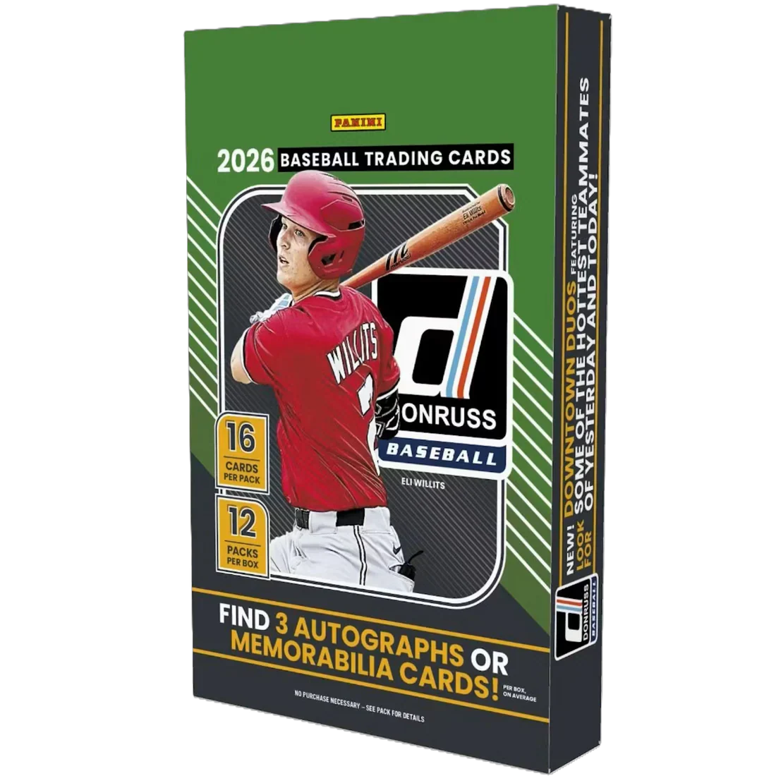 2026 Panini Donruss Baseball Trading Card Box - Hobby - Shop at mousebows