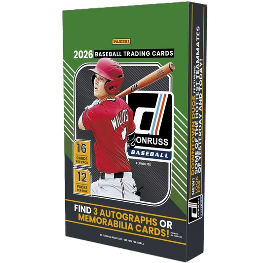 2026 Panini Donruss Baseball Trading Card Box - Hobby - Shop at mousebows