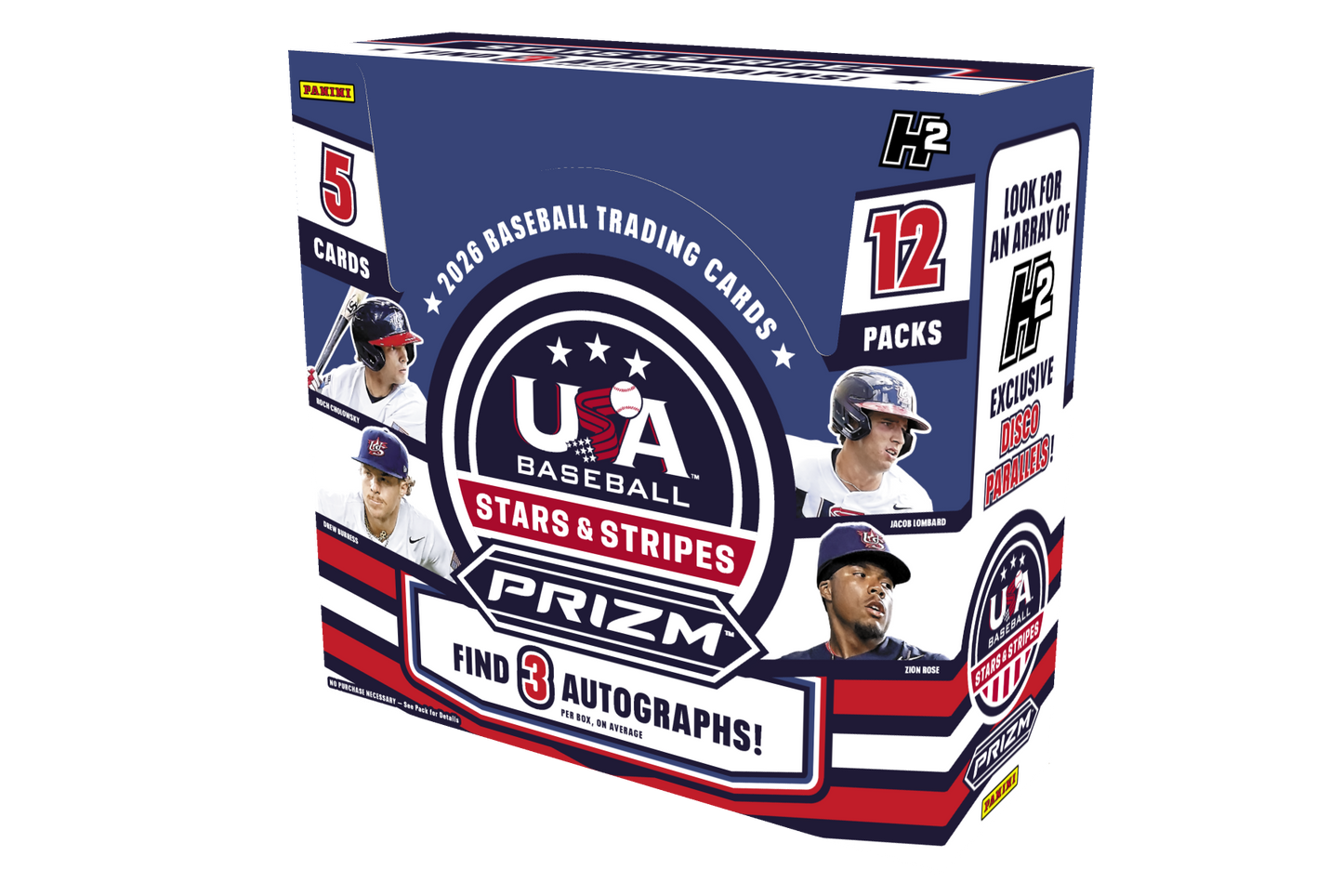2026 Panini Prizm USA Stars & Stripes Baseball - Mega Box - Shop at mousebows