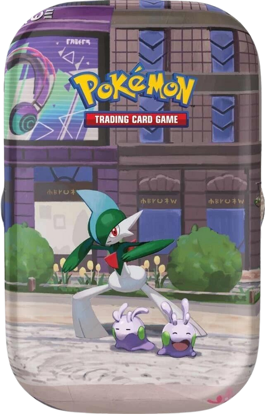 Lumiose City Mini Tin (Gallade & Goomy) - Shop at mousebows