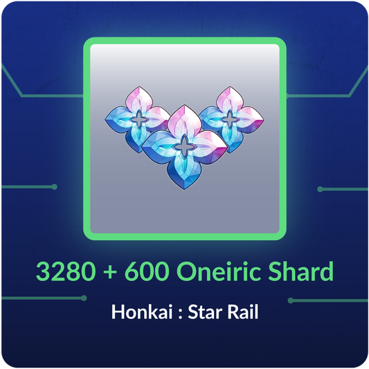 3280 + 600 Oneiric Shard - Honkai : Star Rail