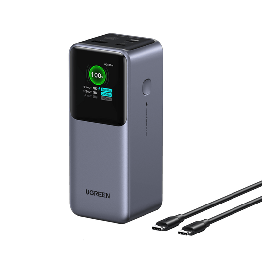 mousebows Nexode Power Bank 20000mAh 130W with Smart Digital Display