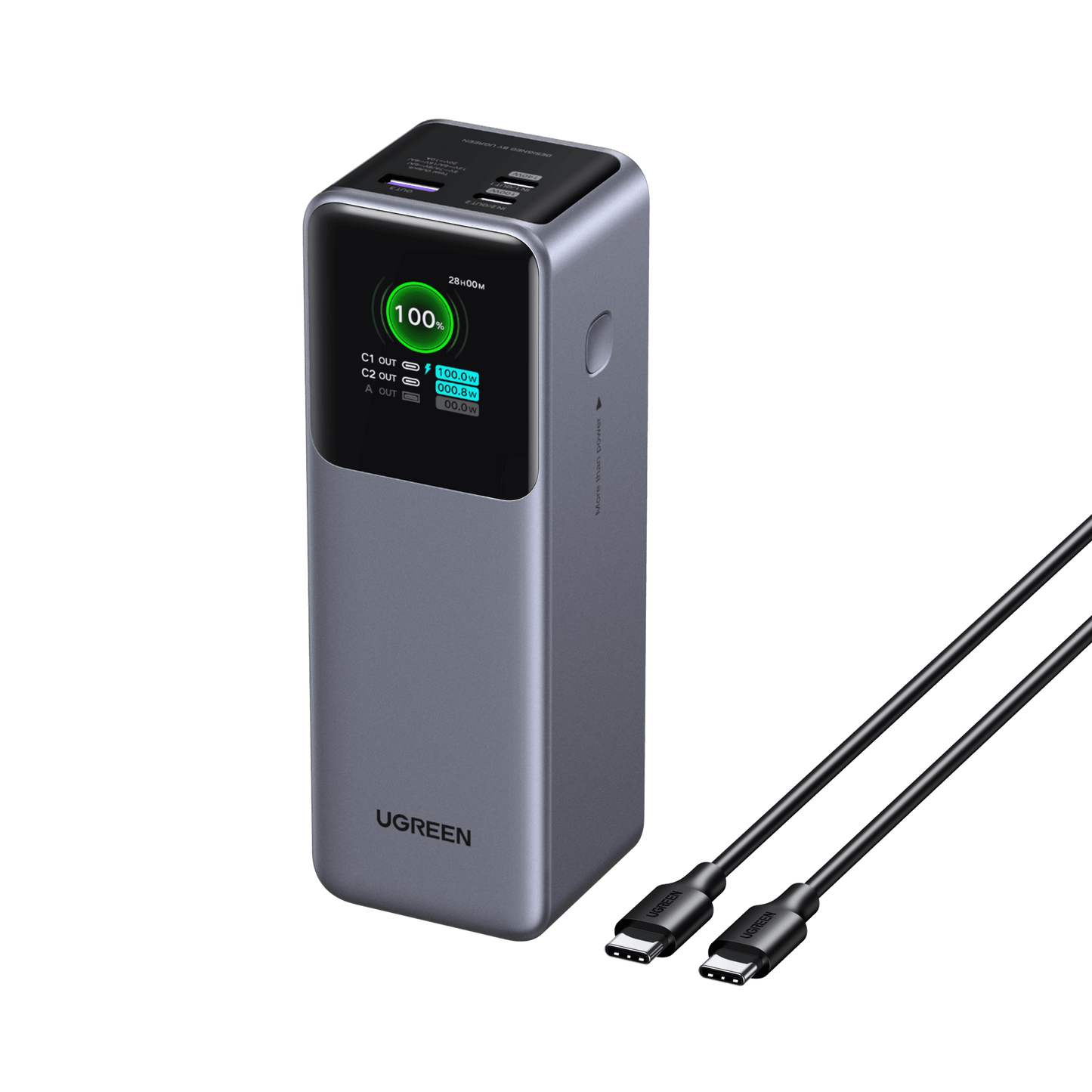 mousebows Nexode Power Bank 25000mAh 200W with Smart Digital Display