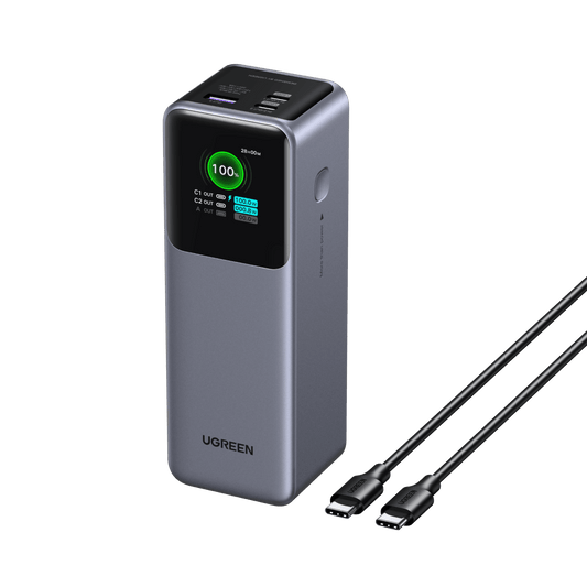 mousebows Nexode Power Bank 25000mAh 200W with Smart Digital Display