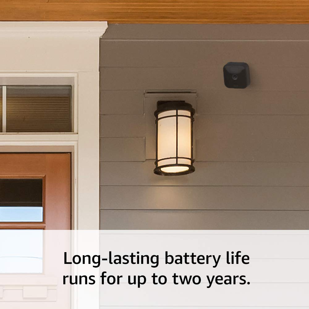Blink Outdoor with two-year battery life | Wireless HD smart security camera, motion detection, Alexa enabled | 1-Camera System with Sync Module