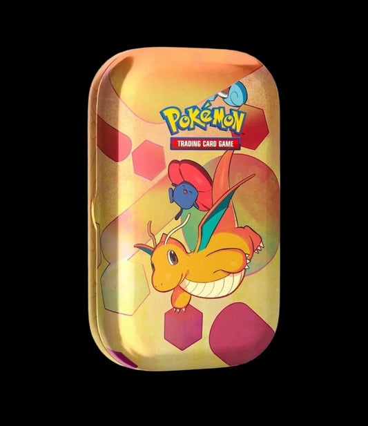 Scarlet & Violet: 151 - Mini Tin (Dragonite & Vileplume) - Shop at mousebows