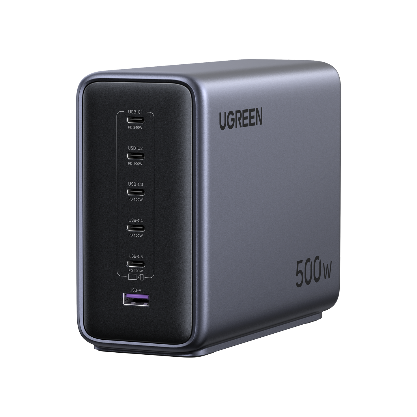 mousebows Nexode 500W 6-Port Desktop Charger