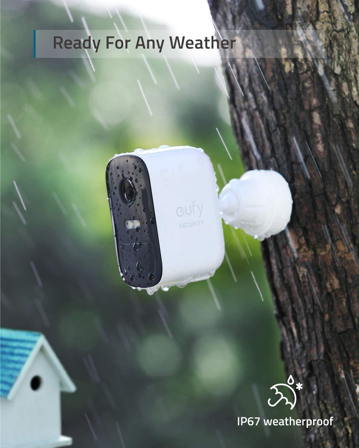 eufy Security eufyCam 2C 2-Cam Kit Security Camera Outdoor Wireless Home Security System with 180-Day Battery Life, HomeKit Compatibility, 1080p HD, IP67, Night Vision, No Monthly Fee
