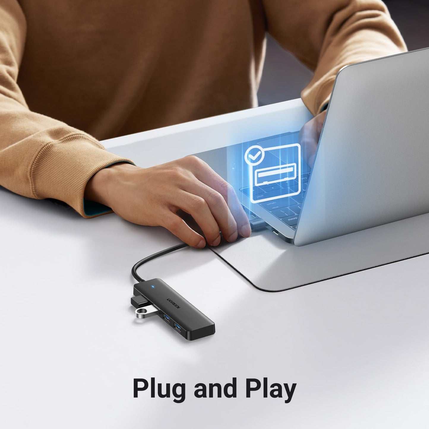 mousebows 4-Port USB 3.0 Hub