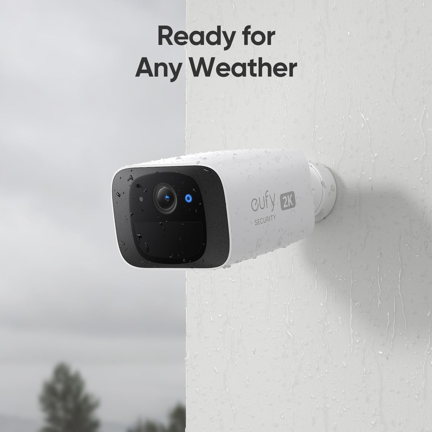 eufy Security SoloCam C210 Security Camera Outdoor Wireless, 2K Resolution Home Security Camera, IP67 Weather Resistant, No Monthly Fee, 2.4 GHz Wi-Fi, HomeBase S380 (HomeBase 3) Compatible