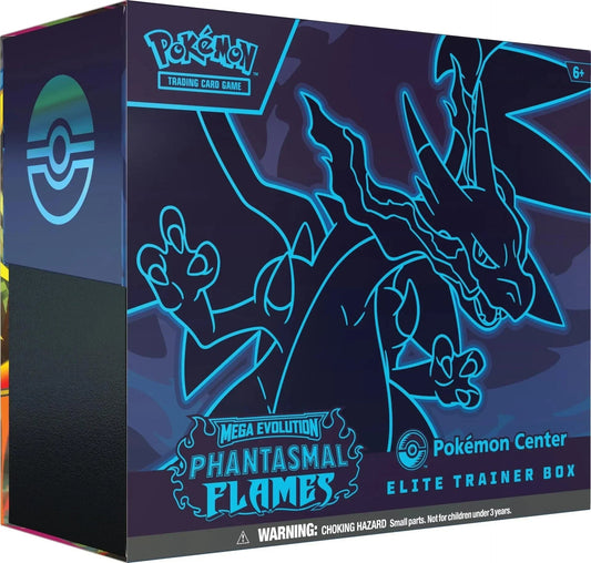 Mega Evolution: Phantasmal Flames - Pokemon Center Elite Trainer Box (Exclusive) - Shop at mousebows