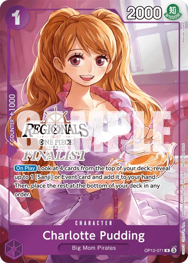 Charlotte Pudding (Regionals Finalist Card Set 26-27) [One Piece Promotion Cards] - Shop at mousebows