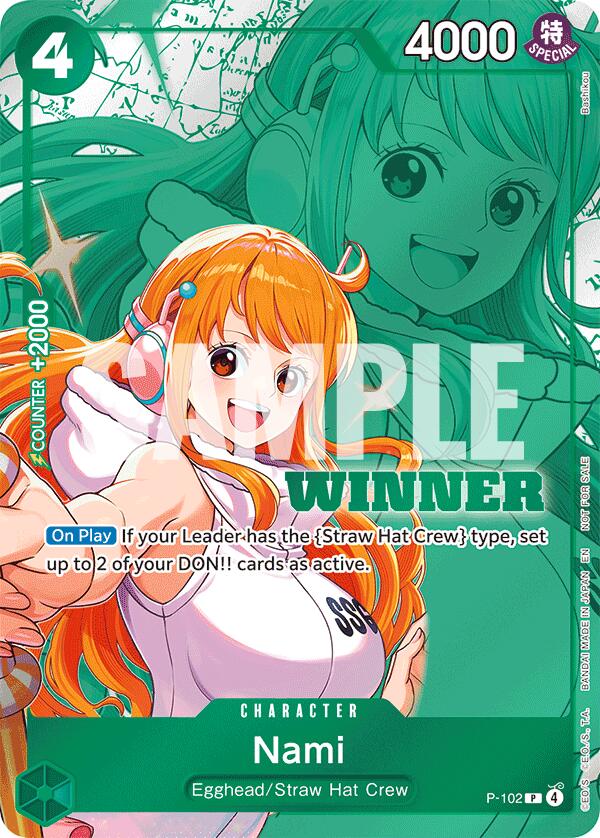 Nami (Winner Pack 2026 Vol. 2) [One Piece Promotion Cards] - Shop at mousebows