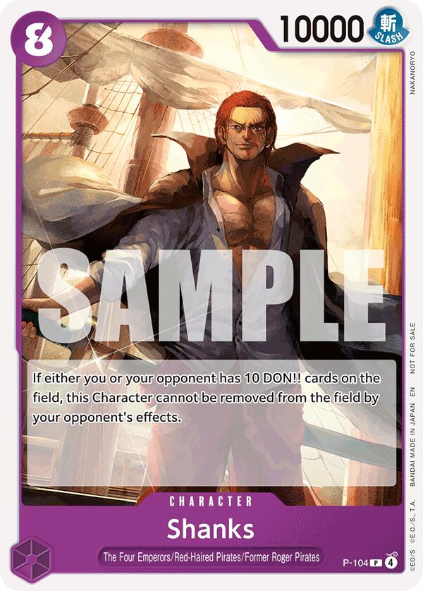 Shanks (Tournament Pack 2026 Vol. 2) [One Piece Promotion Cards] - Shop at mousebows