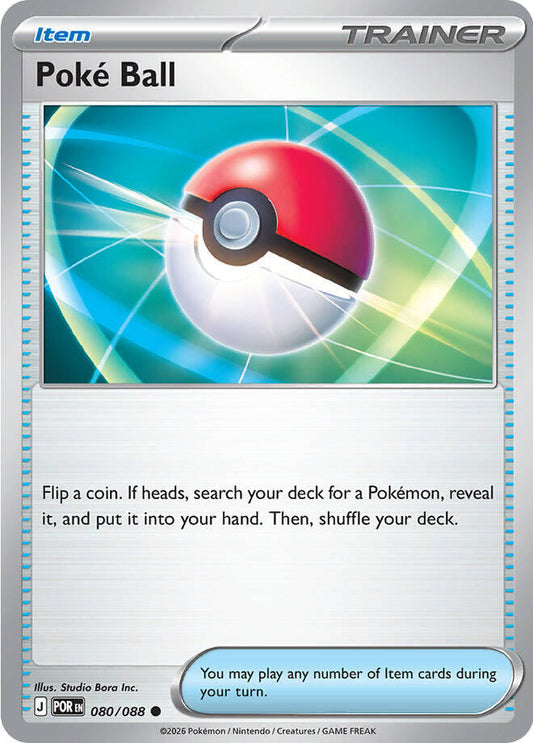 Poke Ball (080/088) [Mega Evolution: Perfect Order] - Shop at mousebows