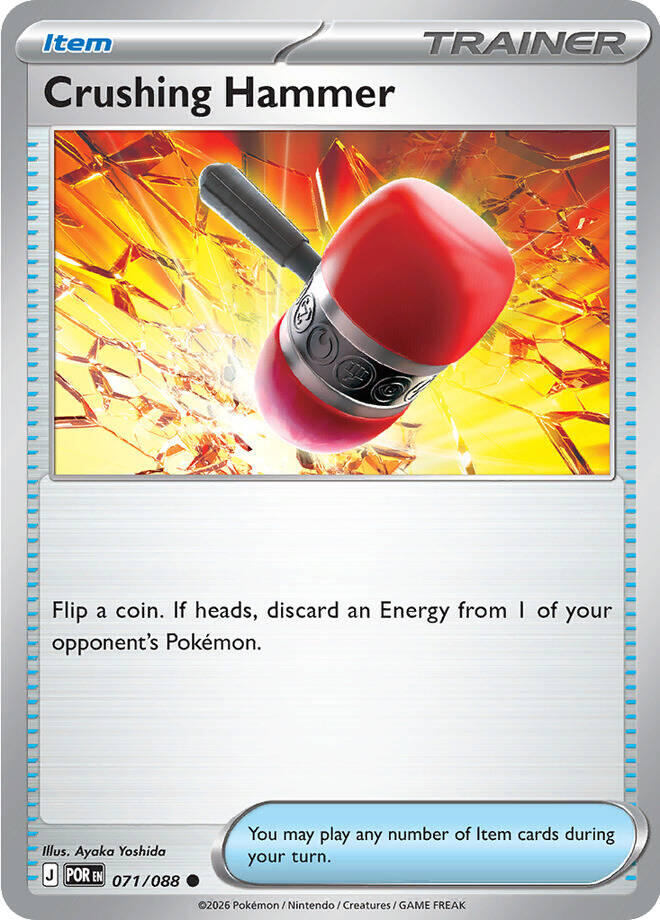 Crushing Hammer (071/088) [Mega Evolution: Perfect Order] - Shop at mousebows