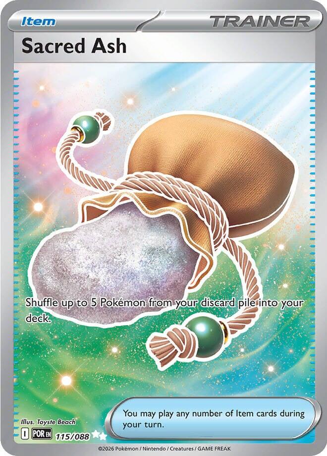 Sacred Ash (115/088) [Mega Evolution: Perfect Order] - Shop at mousebows
