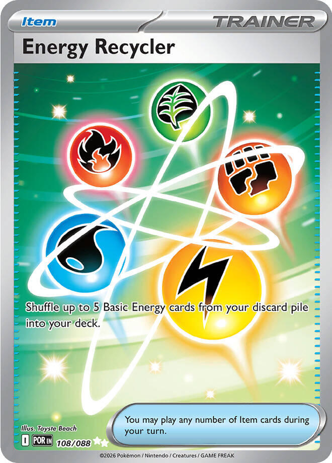 Energy Recycler (108/088) [Mega Evolution: Perfect Order] - Shop at mousebows