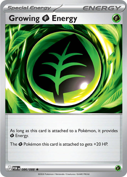 Growing Grass Energy (086/088) (Deck Exclusive) [Mega Evolution: Perfect Order] - Shop at mousebows