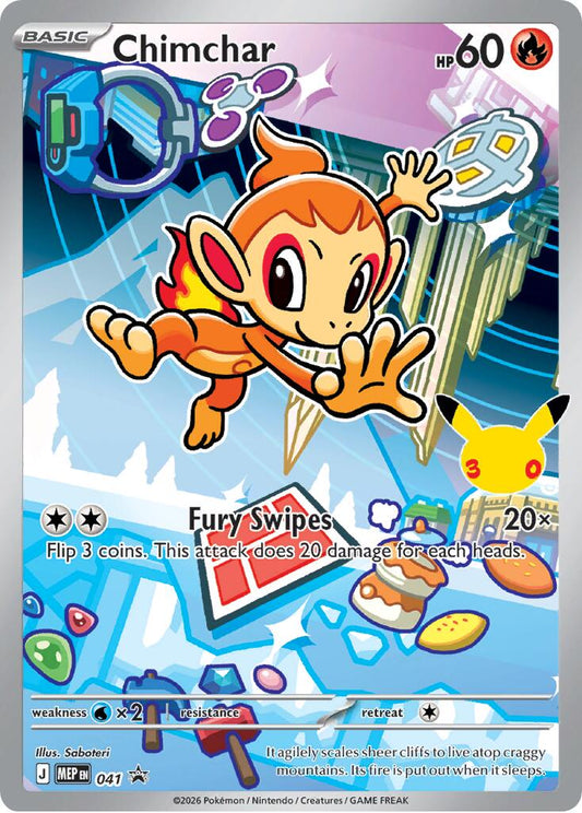 Chimchar (041) [Mega Evolution Promo] - Shop at mousebows