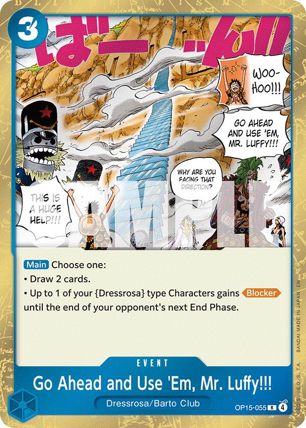Go Ahead and Use 'Em, Mr. Luffy!!! [Adventure on Kami's Island] - Shop at mousebows