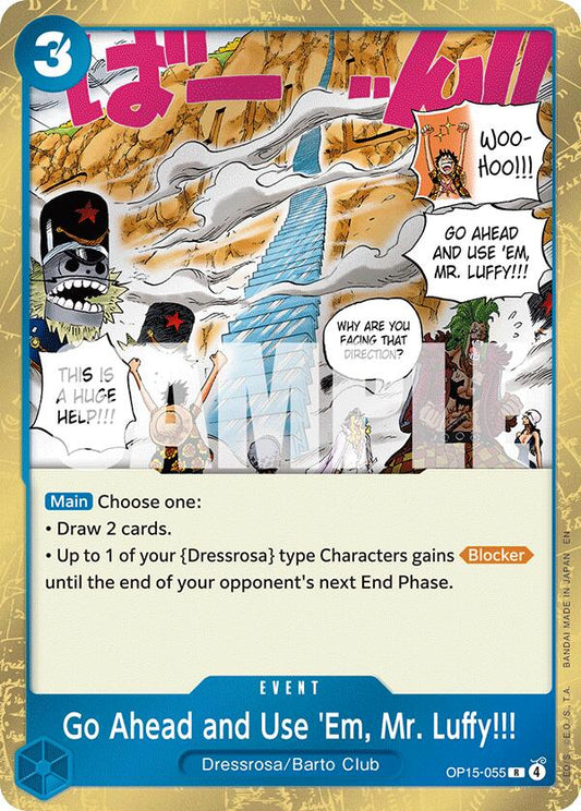 Go Ahead and Use 'Em, Mr. Luffy!!! [Adventure on Kami's Island] - Shop at mousebows