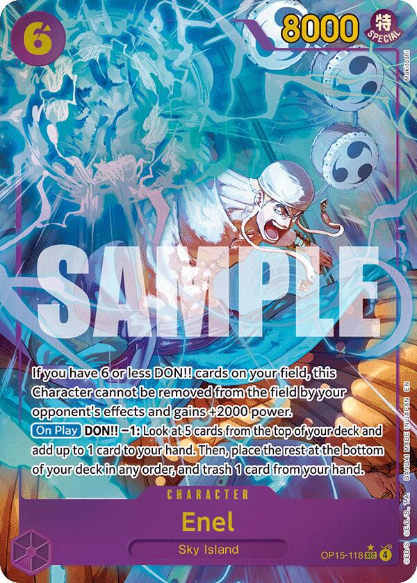 Enel (Alternate Art) [Adventure on Kami's Island] - Shop at mousebows